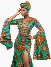Load image into Gallery viewer, African Print Skirt and Top 2-Piece set Shop on Afrothrone.com