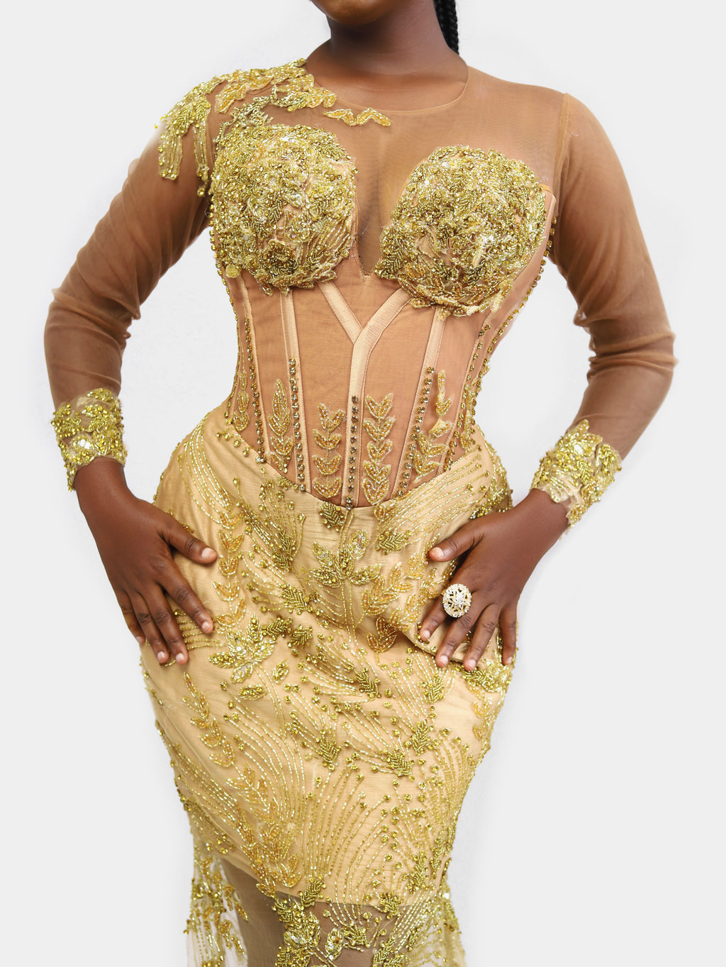 African Print couture dress Shop on Afrothrone