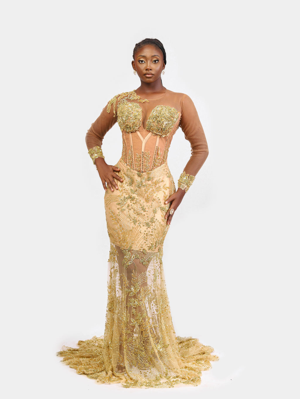African Print couture dress Shop on Afrothrone