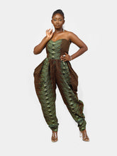 Load image into Gallery viewer, African Print harem jumpsuit Shop on Afrothrone