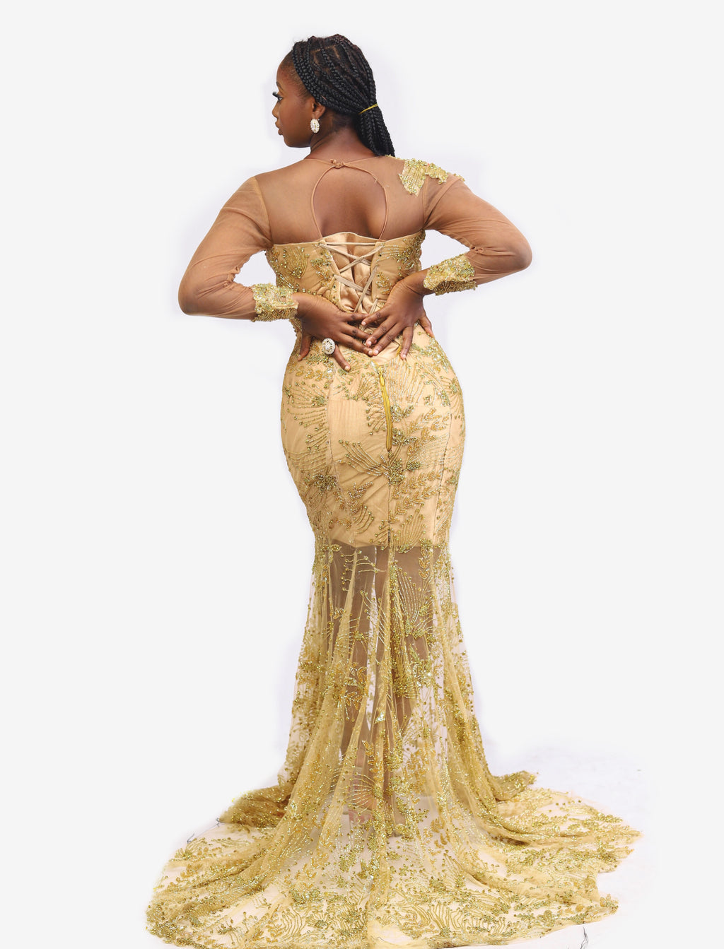 African Print couture dress Shop on Afrothrone