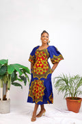Soma Midi African Print Dress