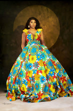Load image into Gallery viewer, African Print couture dress Shop on Afrothrone