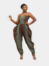 Load image into Gallery viewer, African Print harem jumpsuit Shop on Afrothrone