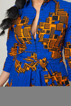 Load image into Gallery viewer, Aisha African Print Dress