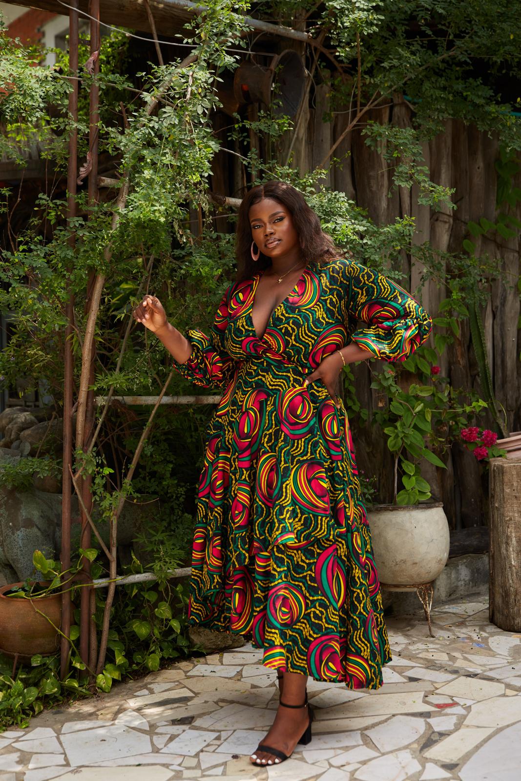Kehinde African print dress