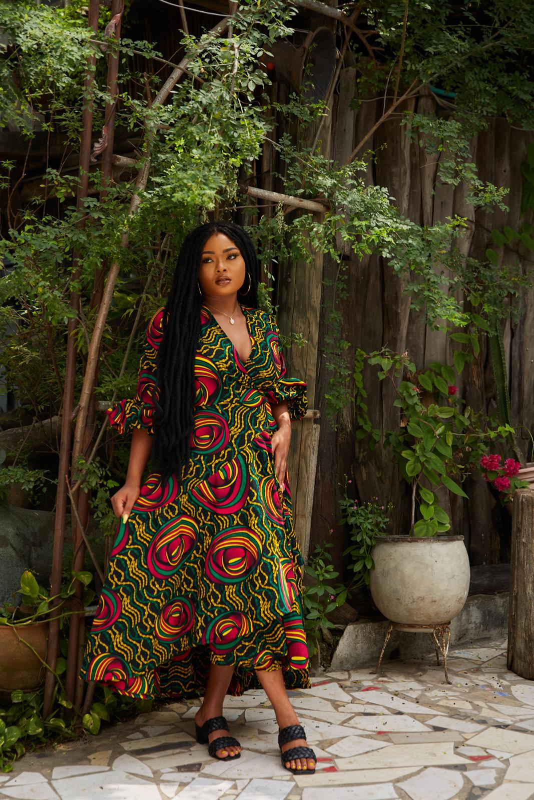 Kehinde African print dress