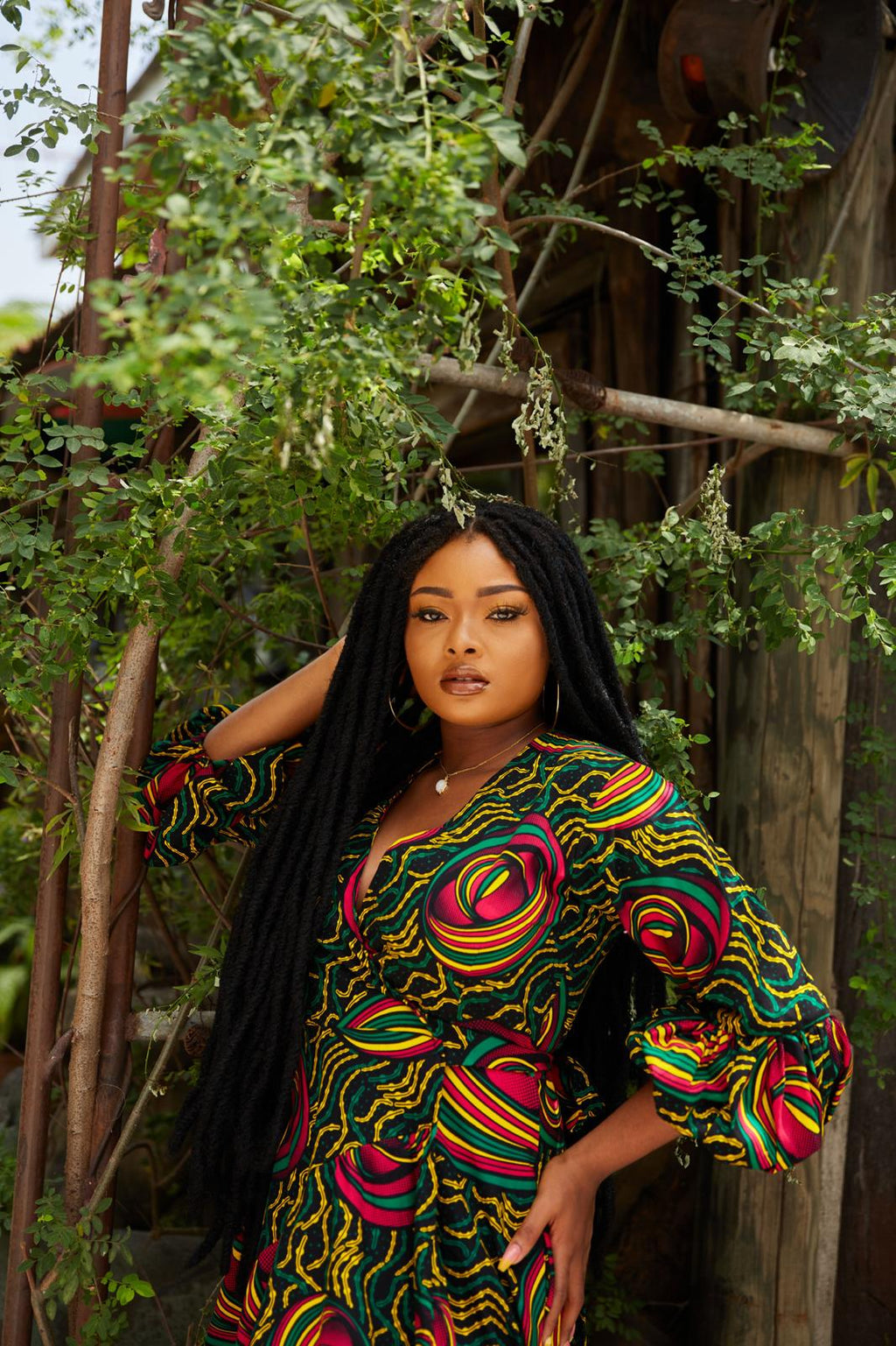 Kehinde African print dress