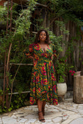 Kehinde African print dress