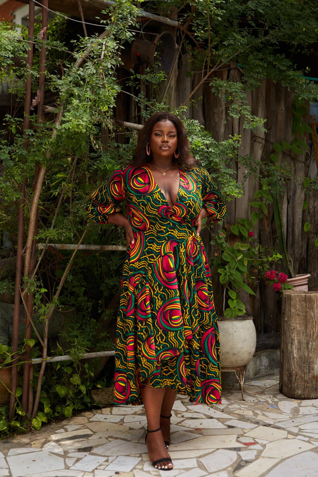 Kehinde African print dress
