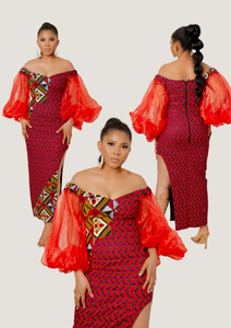 African print Uto dress