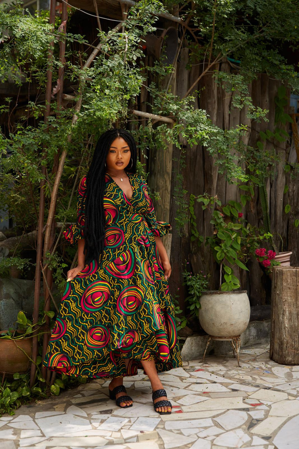 Kehinde African print dress
