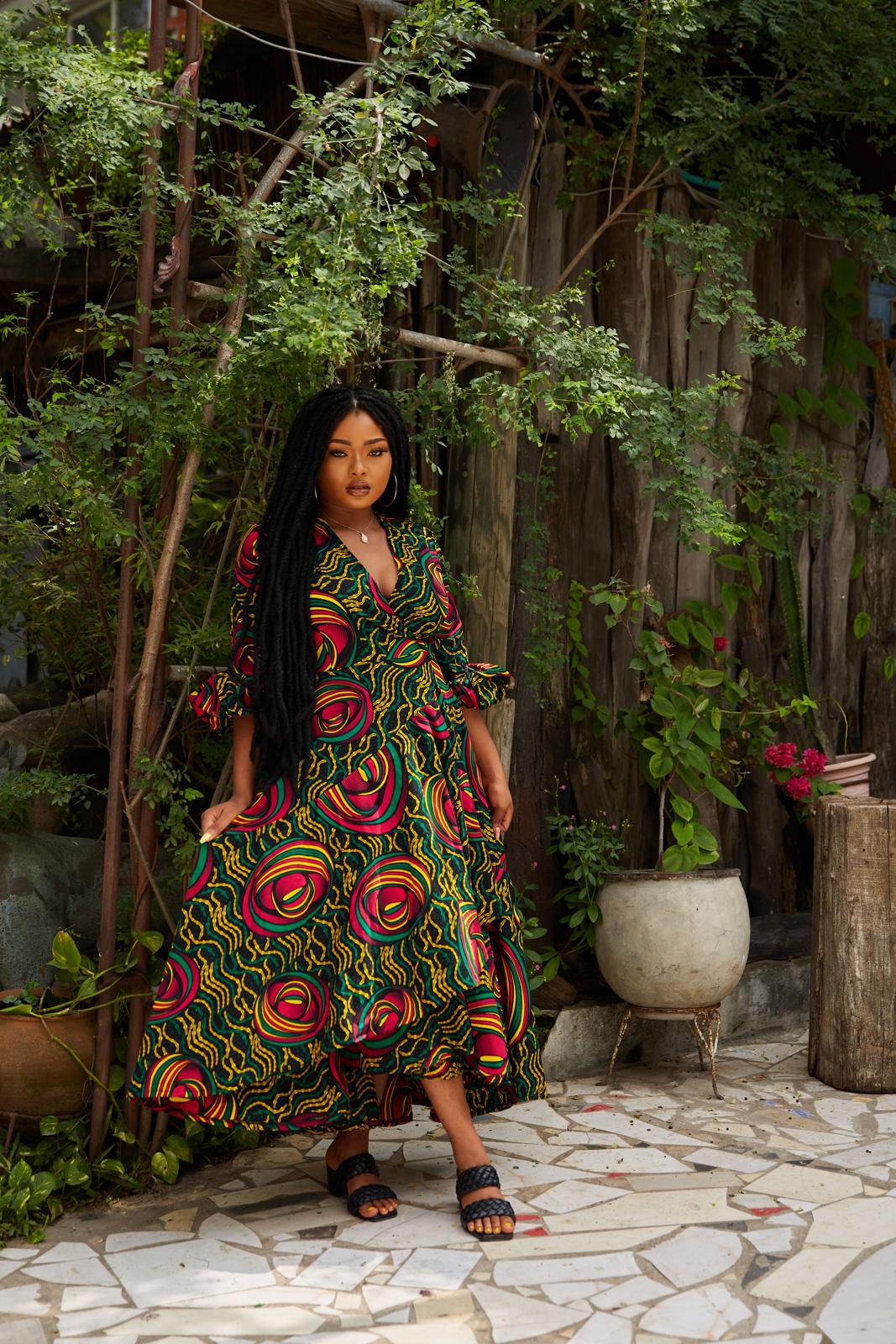 Kehinde African print dress