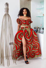 Load image into Gallery viewer, African print Ankara Ini top