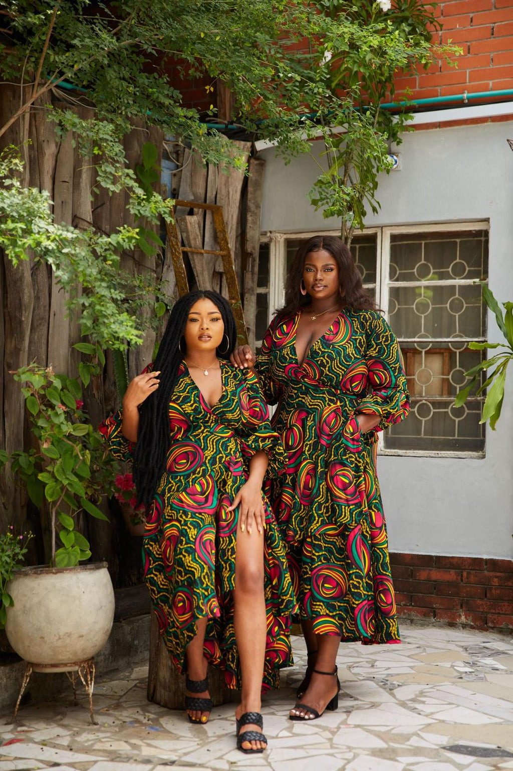 Kehinde African print dress