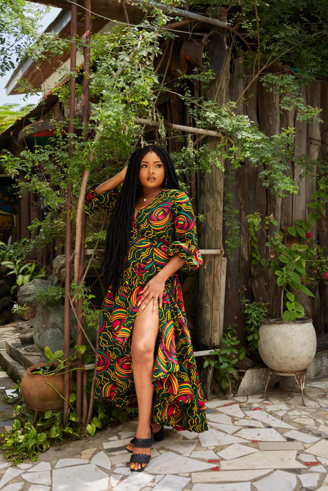 Kehinde African print dress