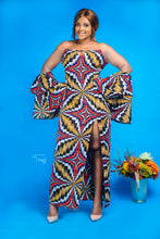 Load image into Gallery viewer, Funke African print dress - Afrothrone