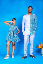 Load image into Gallery viewer, Omonye African Print Kid dress - Afrothrone