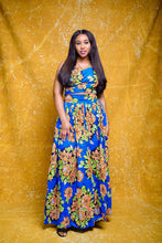 Carregar imagem no visualizador da galeria, Somto African print Ankara maxi skirt - Afrothrone