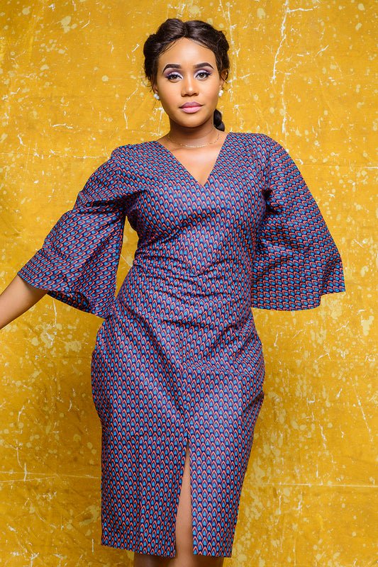 Asha African print Ankara kente short and crop top matching set / co_o –  Afrothrone