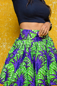 Amaka African Print Ankara Skirt - Afrothrone