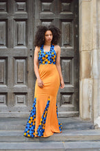 Load image into Gallery viewer, Paragon African Print maxi dress - Afrothrone