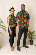 Load image into Gallery viewer, Tunde Couple Matching African Outfits