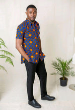 Load image into Gallery viewer, Kola Men African Print Shirt