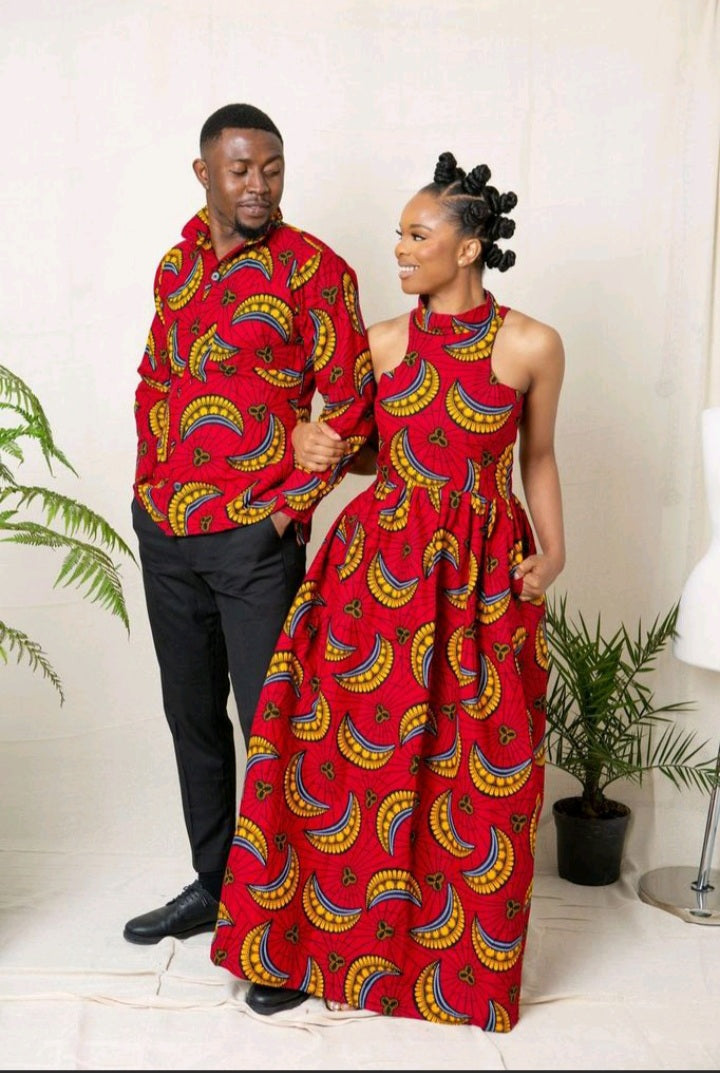 Onome Couple Matching African Outfits Afrothrone