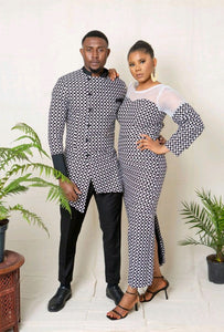 Ojo Couples Matching African Outfits