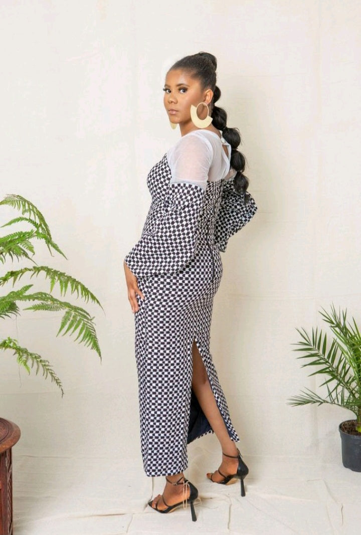 Ojo African Print Dress