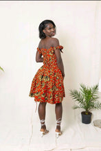 Load image into Gallery viewer, Imami Midi African Print Dress