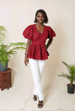 Load image into Gallery viewer, Ngozi African Print Women Top