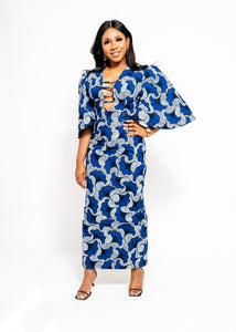 Uche African Print Dress