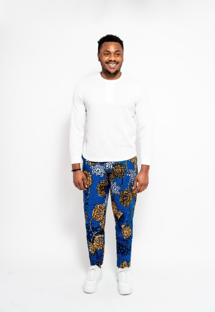 Tola Men African Print Pants