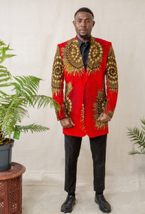 Onyebuchi Men African Print Jacket
