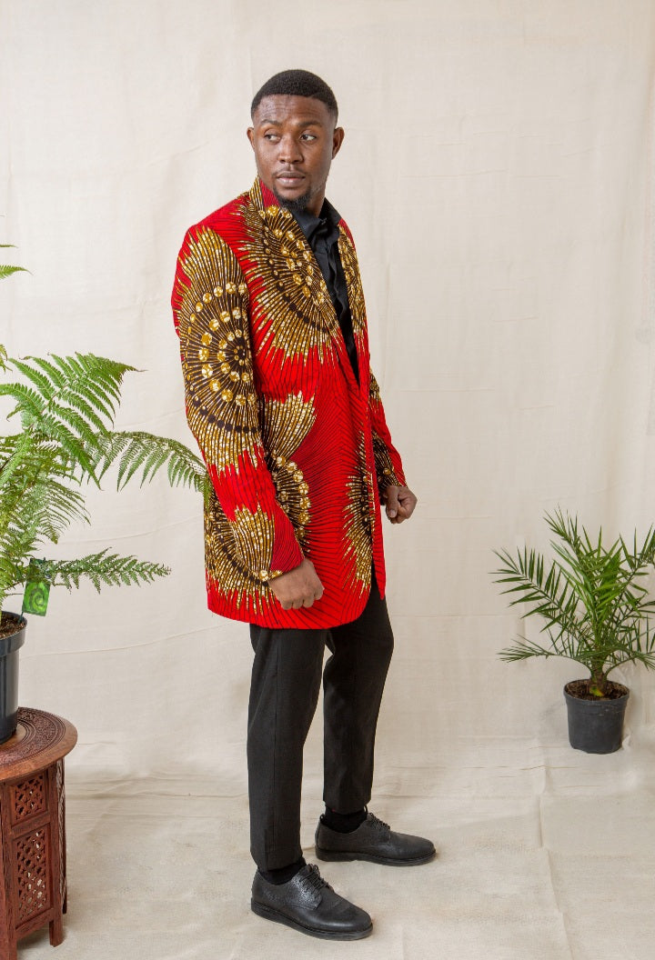 Onyebuchi Men African Print Jacket