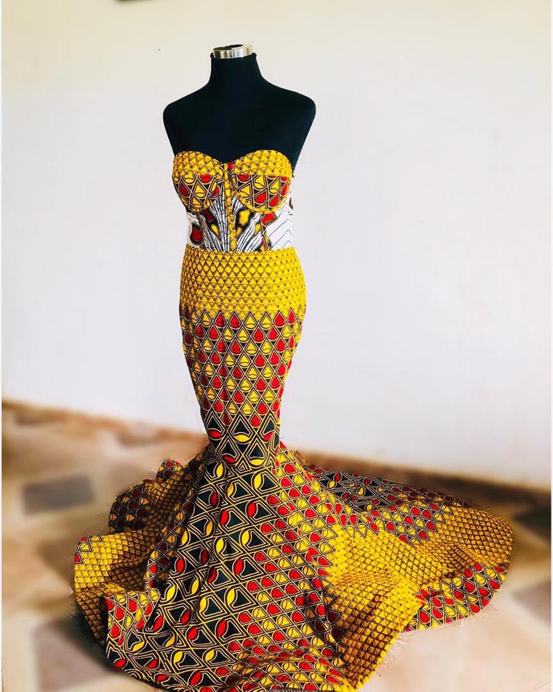 Couture African dress