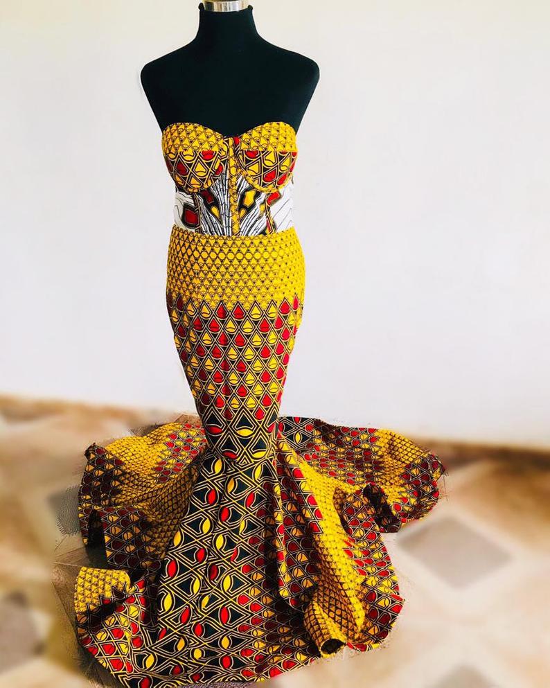 Couture African dress