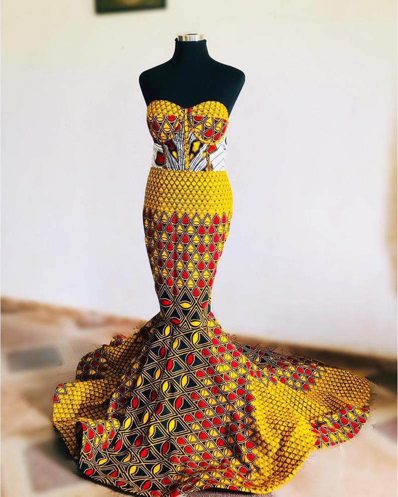 Couture African dress