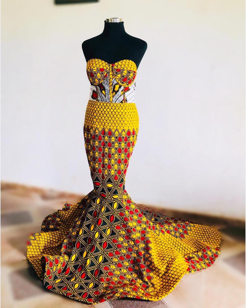 Couture African dress