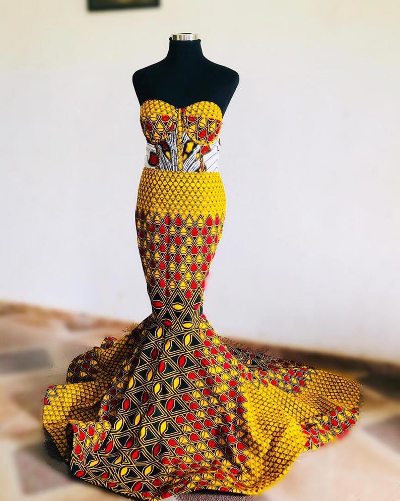 Couture African dress
