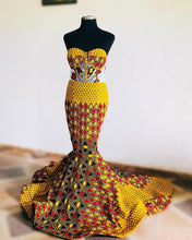 Load image into Gallery viewer, Couture African dress