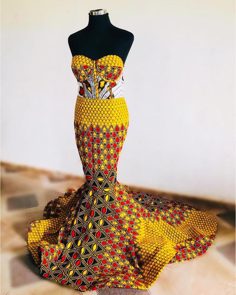 Couture African dress