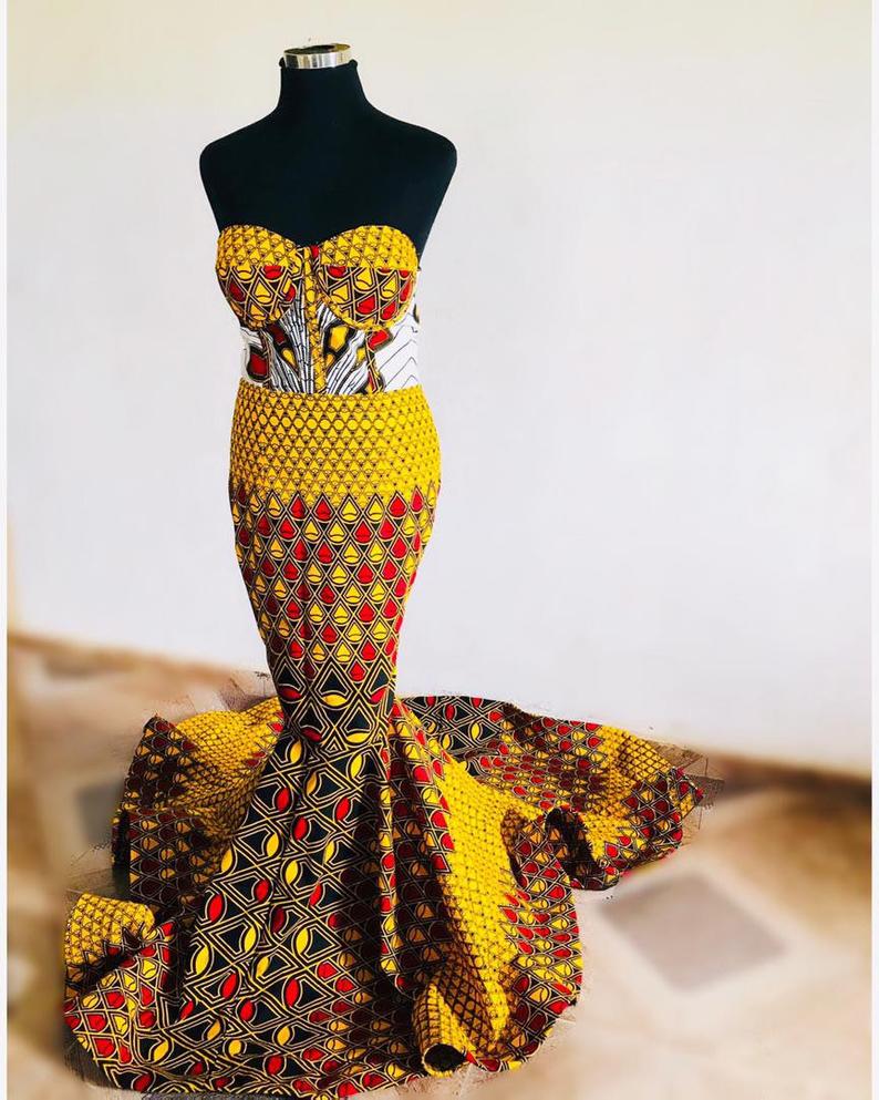 Couture African dress