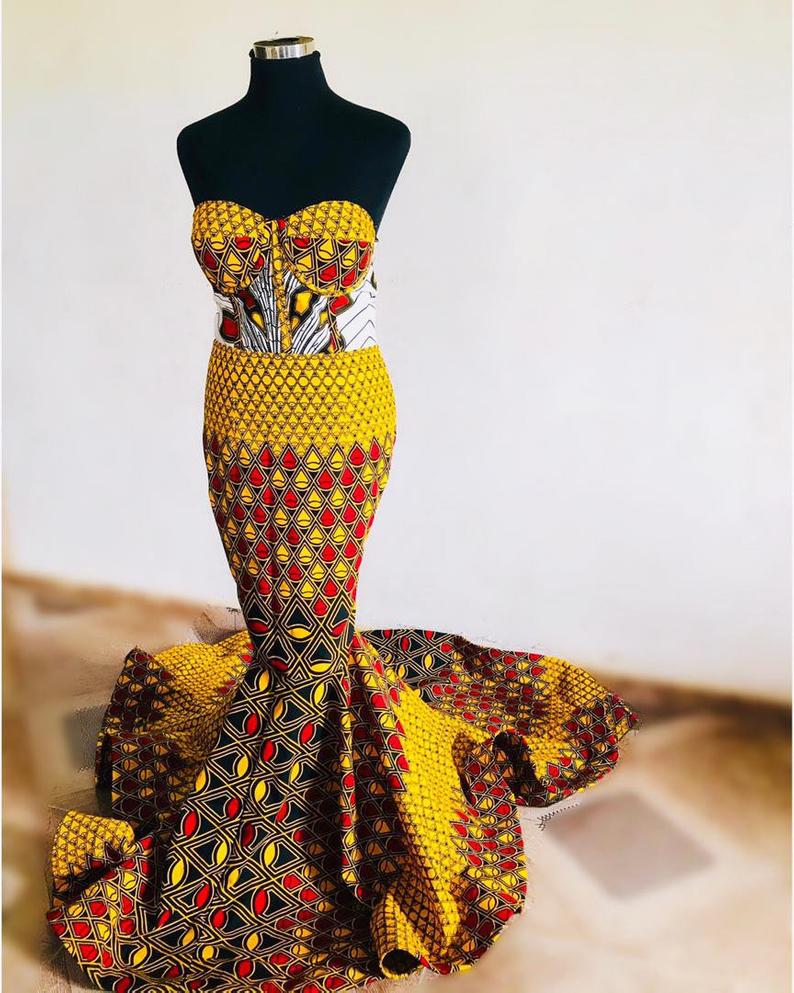 Couture African dress