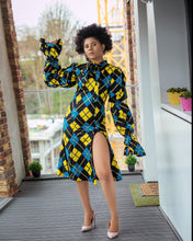 Load image into Gallery viewer, Fola African print dress