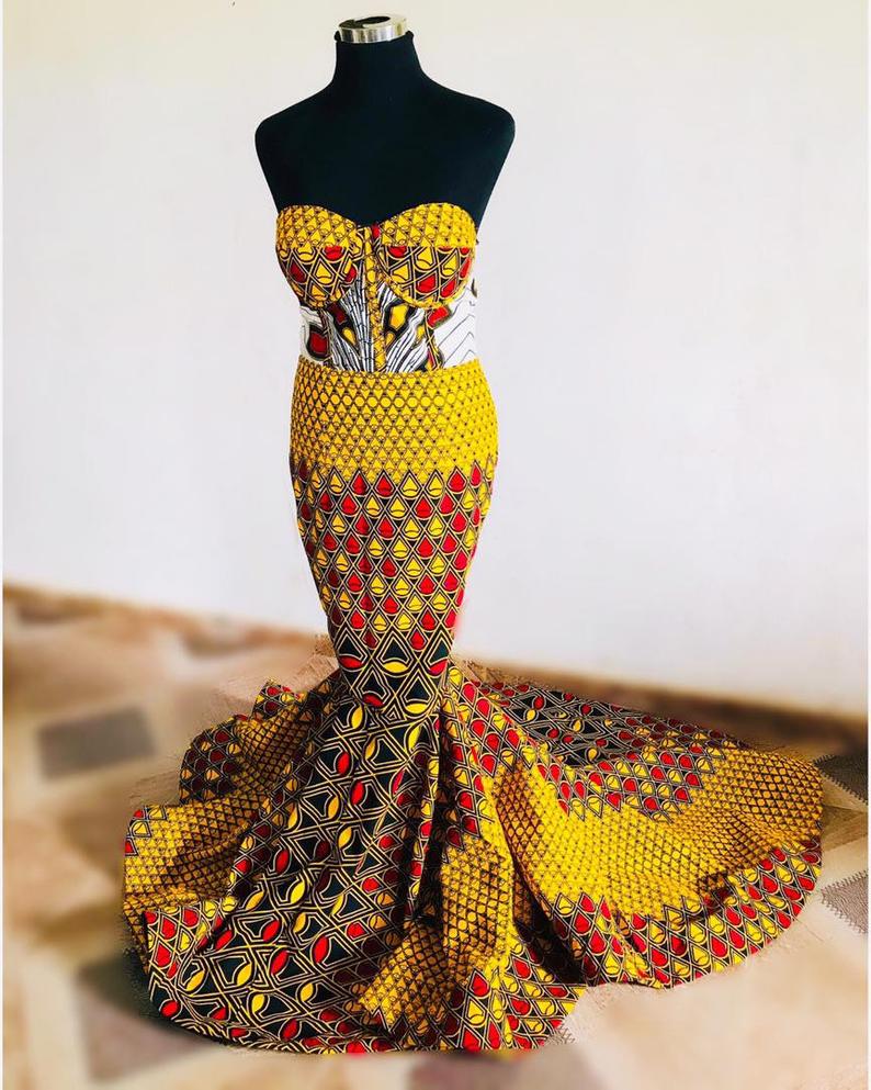 Couture African dress