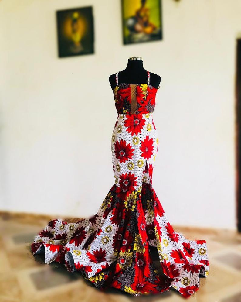 Onome African prom dress, Banquet dress