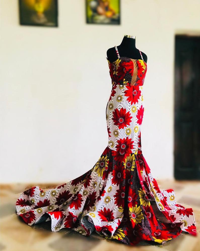 Onome African prom dress, Banquet dress